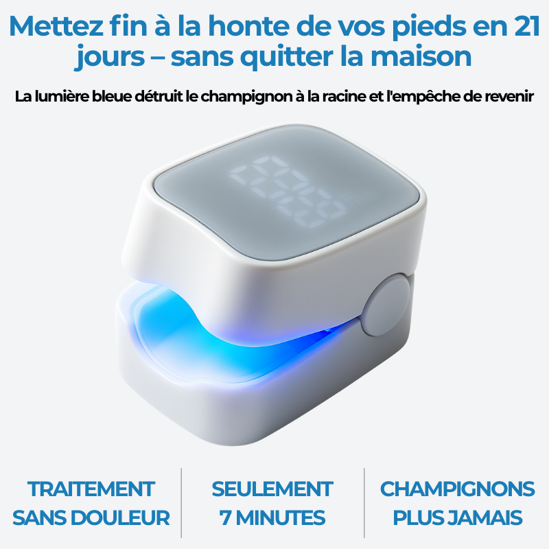 Lumière Bleue - Traitement Définitif Pour les Ongles